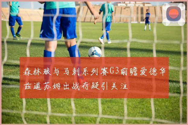 森林狼与马刺系列赛G3前瞻爱德华兹道苏姆出战存疑引关注